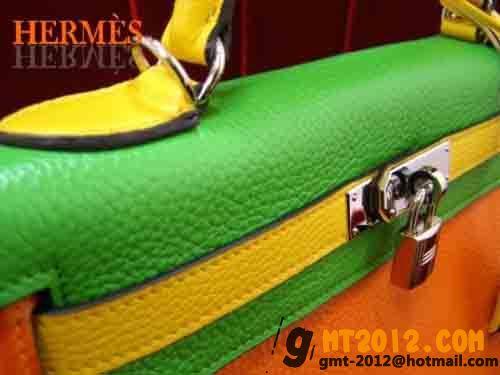 エルメススーパーコピー HERMES ケリー ハンドバッグ シルバー金具ボックスカーフHR3507